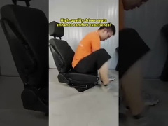 高さ調節可能なシミュレーションシート 狭いリュックレスト 静的なシート