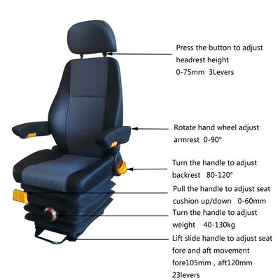 購入 機械式懸垂トラックシート 重工工業 トラック運転席 online manufacture