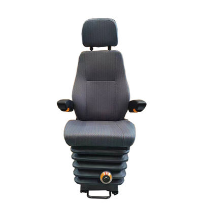 購入 メカニカルサスペンションとスライディングレール付きの黒いリネンPU回転電車の運転席 online manufacture