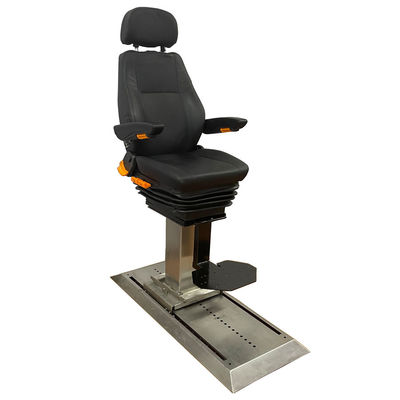 多機能調整可能な船舶 ボート 運転手席 港湾ドック設備 延長滑り筋のある座席